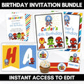 superhero birthday bundle